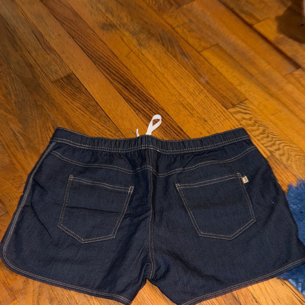 Sequin American Flag Women Shorts - Picture 2 of 3